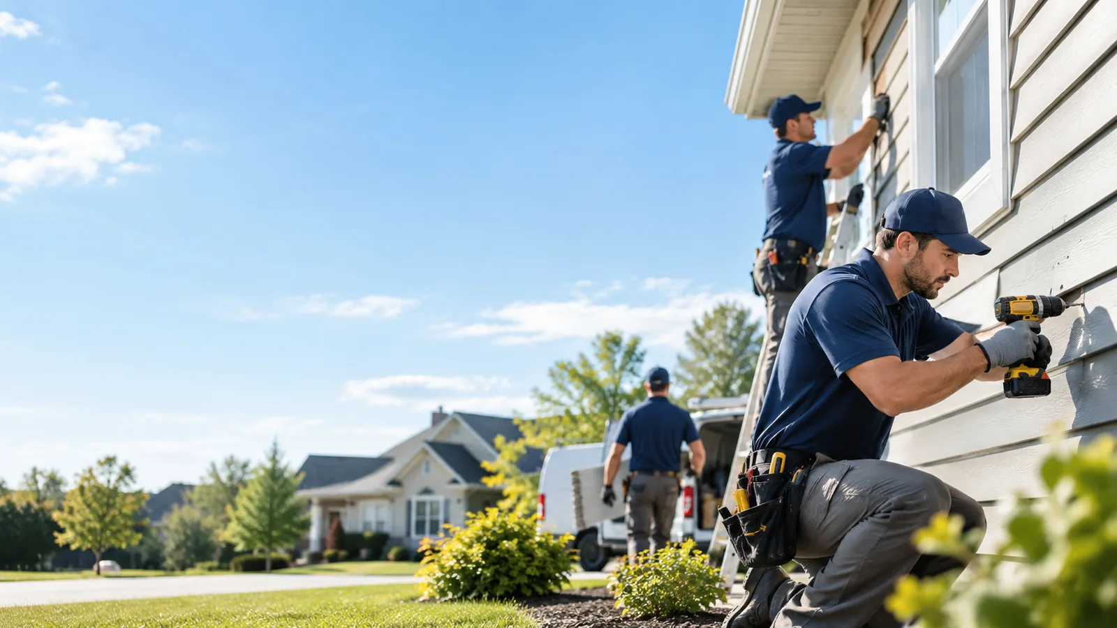 Commercial Siding Repair in Bentley, LA